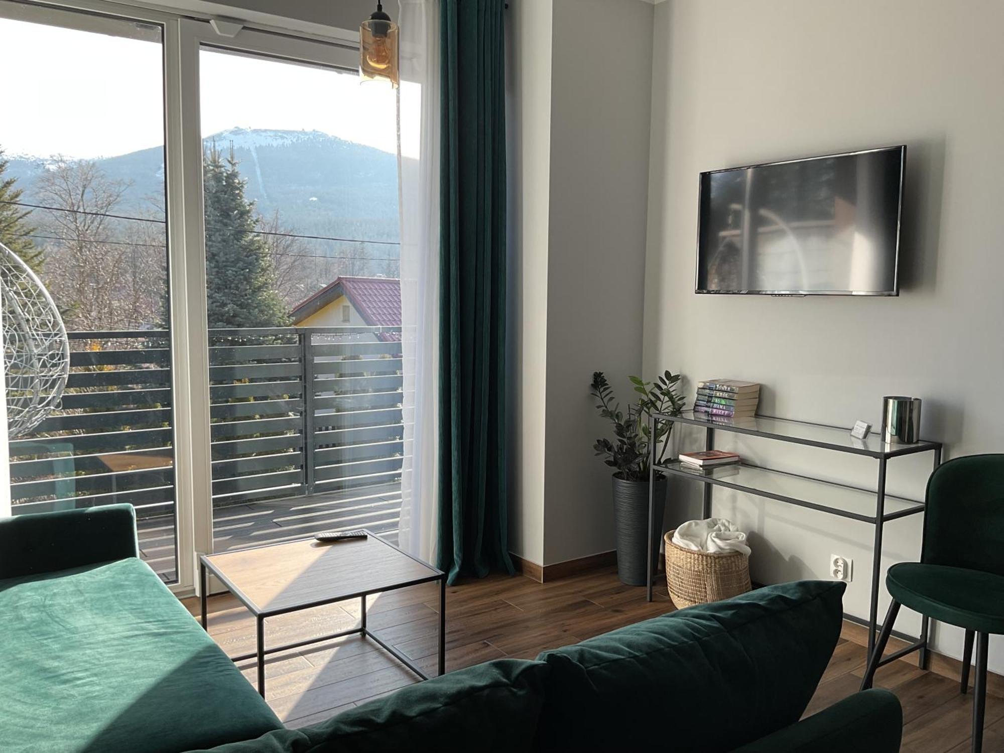 Z Widokiem Apartamenty - Apartamenty Z Widokiem Na Gory I Zewnetrzna Balia Шклярська Поремба Екстер'єр фото